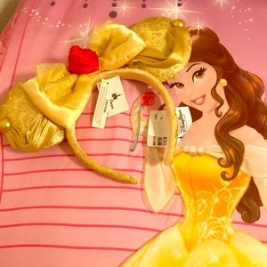 🌹🌟BRAND NWT Belle Disney Ears🌟🌹